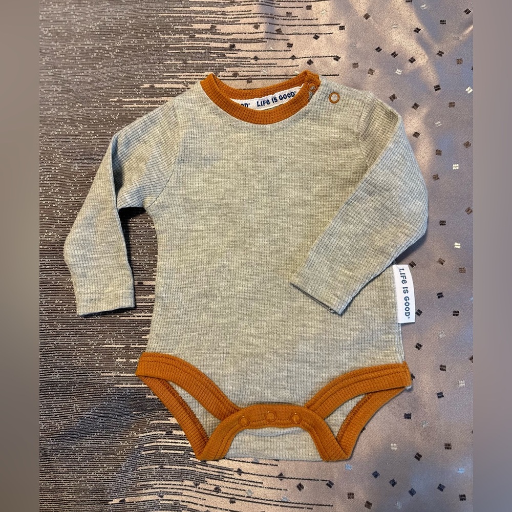 Life Is Good Thermal Onesie 0-3M